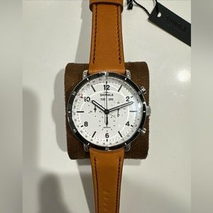 NWT Shinola Canfield Sport chronograph watch